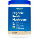 【Nutricost公式】オーガニック霊芝パウダー 227g 8oz - ニュートリコスト ハーブ キノコ 植物由来 サプリ マンネンタケ レイシ ヴィーガン対応 非遺伝子組み換え