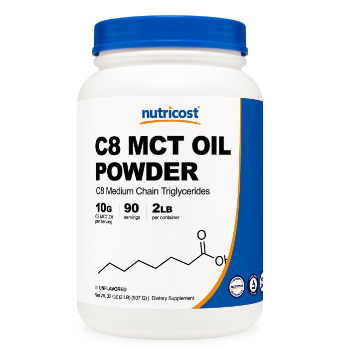 【Nutricost】 C8 MCT オイル パウダー 2L