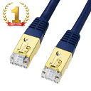 【訳あり 新品】カテゴリ7LANケーブル 20m ネイビーブルー KB-T7-20NVN サンワサプライ ※箱にキズ、汚れあり
