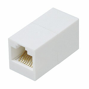 【訳あり 新品】RJ-45用中継アダプタ エンハンスドカテゴリ5 ADT-EX-5EK サンワサプライ ※箱にキズ、汚れあり【ネコポス対応】