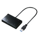 【最大777円OFFクーポン配布中】【訳あり 新品】USB3.0カードリーダー ブラック ADR-3ML35BK サンワサプライ ※箱にキズ、汚れあり