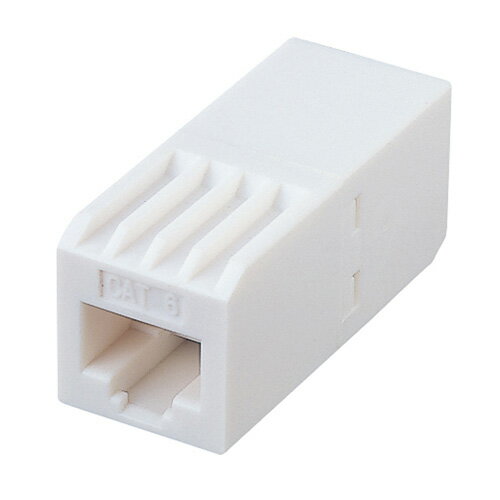 【訳あり 新品】中継アダプタ カテゴリ6対応 RJ-45 LAN用 ADT-EX-6N サンワサプライ ※箱にキズ、汚れあり【ネコポス対応】