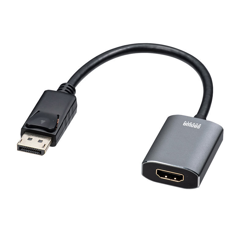 【最大2000円OFFクーポン配布中】【訳あり 新品】変換アダプタ DisplayPort-HDMI HDR対応 4K60Hz AD-DPHDR01 サンワサプ...