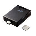 【最大777円OFFクーポン配布中】【訳あり 在庫処分】SDカードリーダー USB Type-Cコネクタ UHS-II対応 コネクタキャップ付き ADR-3TC...