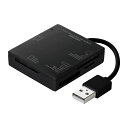 マルチカードリーダー USB2.0 ブラック ADR-ML15BKN サンワサプライ