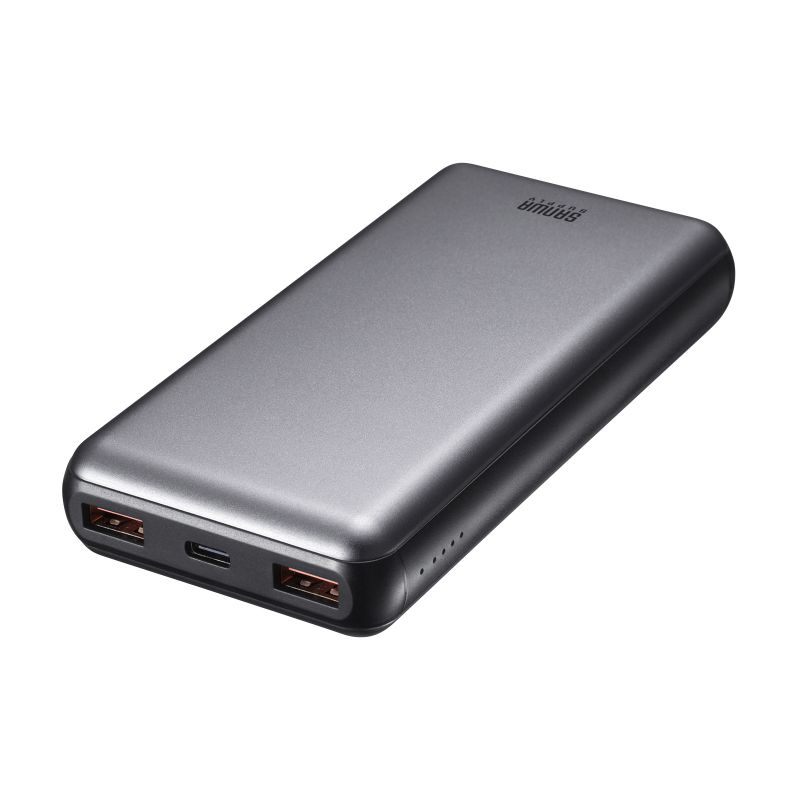 【最大3500円OFFクーポン 5/20まで】【訳あり 新品】モバイルバッテリー 20000mAh PD20W Type-Cポート搭載 PD対応 飛行機 持ち込み 機内 Type-C 収納ポーチ付き BTL-RDC29 サンワサプライ ※箱にキズ、汚れあり