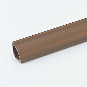 【最大2000円OFFクーポン配布中】【訳あり 新品】壁と床のコーナーなどに最適なケーブルカバー コーナー 木目 CA-C15M サンワサプライ ※箱にキズ、汚...