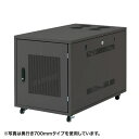 【4/18限定！抽選で100 P還元 全品P5倍】19インチマウントボックス 12U 小型 幅57cm 奥行60cm 高さ70cm 19インチサーバーボックス 機器収納ボックス CP-SVNC4 サンワサプライ 【代引き 後払い決済不可商品】