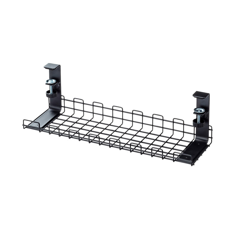 【最大2000円OFFクーポン配布中】【訳あり 新品】ケーブルトレー ワイヤー Sサイズ 汎用タイプ ブラック CB-CT4BK サンワサプライ ※箱にキズ、汚...