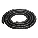ケーブルチューブ 黒 2m コルゲートチューブ ケーブル整理 内寸13.8mm CA-304 サンワサプライ