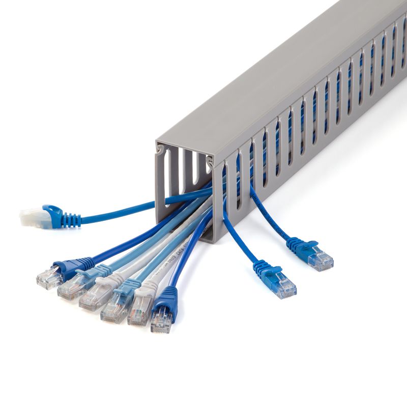 配線ダクト 配線整理 ケーブル配線 ケーブル整理 1m 幅4.5cm CA-D32L サンワサプライ