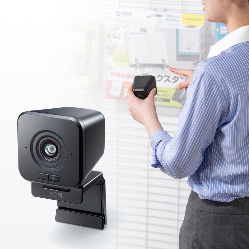 【最大2000円OFFクーポン配布中】【訳あり 新品】ワイヤレスWEBカメラ 広角タイプ Full HD 1080p USB充電 2.4GHzワイヤレス ドライ...