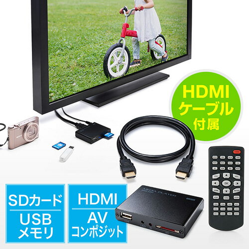  3 15 I100%PҌ+ő3000~OFFN[| fBAv[[ HDMI MP4 MOV FLVΉ USB SDJ[h EZ4-MEDI020H