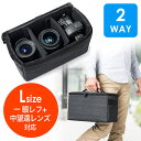 【ランク別最大P10倍+最大2000円オフクーポン】カメラインナーバッグ カメラケース バッグインバッグ ショルダー ビデオカメラケース Lサイズ EZ2-DGBG011