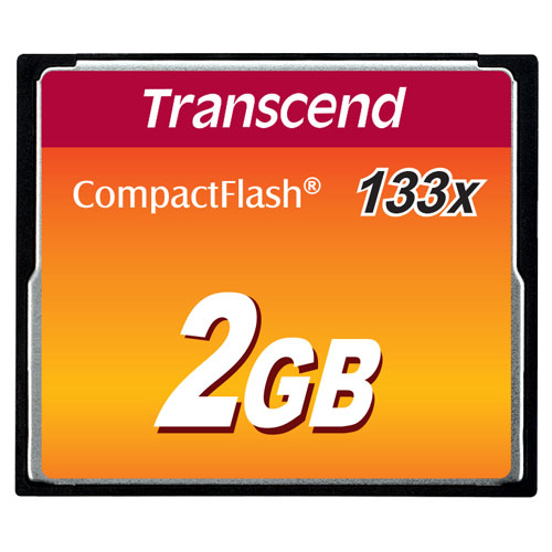 【最大2000円OFFクーポン配布中】Transcend コンパクトフラッシュカード 2GB 133倍速 【ネコポス対応】