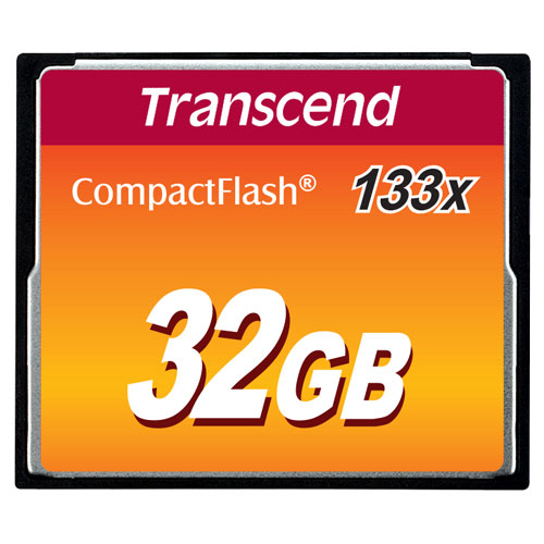 【最大2000円OFFクーポン配布中】Transcend コンパクトフラッシュカード 32GB 133倍速 【ネコポス対応】