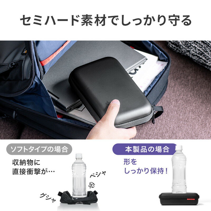 楽天市場】ガジェットポーチ 収納ケース セミハードタイプ 楽天市場】ガジェットポーチ 収納ケース セミハードタイプ