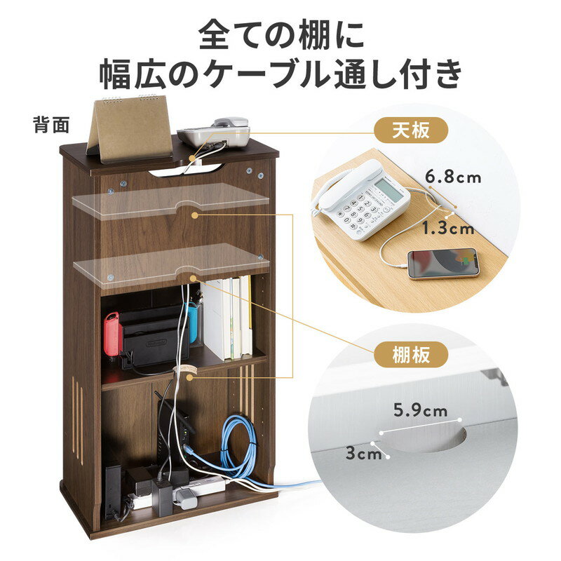楽天市場】ルーター収納ボックス モデム収納ラック ケーブル 楽天市場】ルーター収納ボックス モデム収納ラック ケーブル