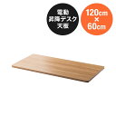 木製天板 幅120cm 奥行60cm ライトブラウン パーティクルボード メラミン化粧板 EZ1-ERD101LM