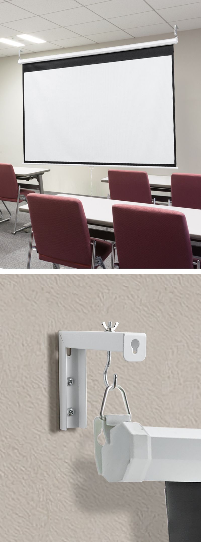 楽天市場】スクリーン吊り下げ金具 L字 L型 プロジェクター 天井