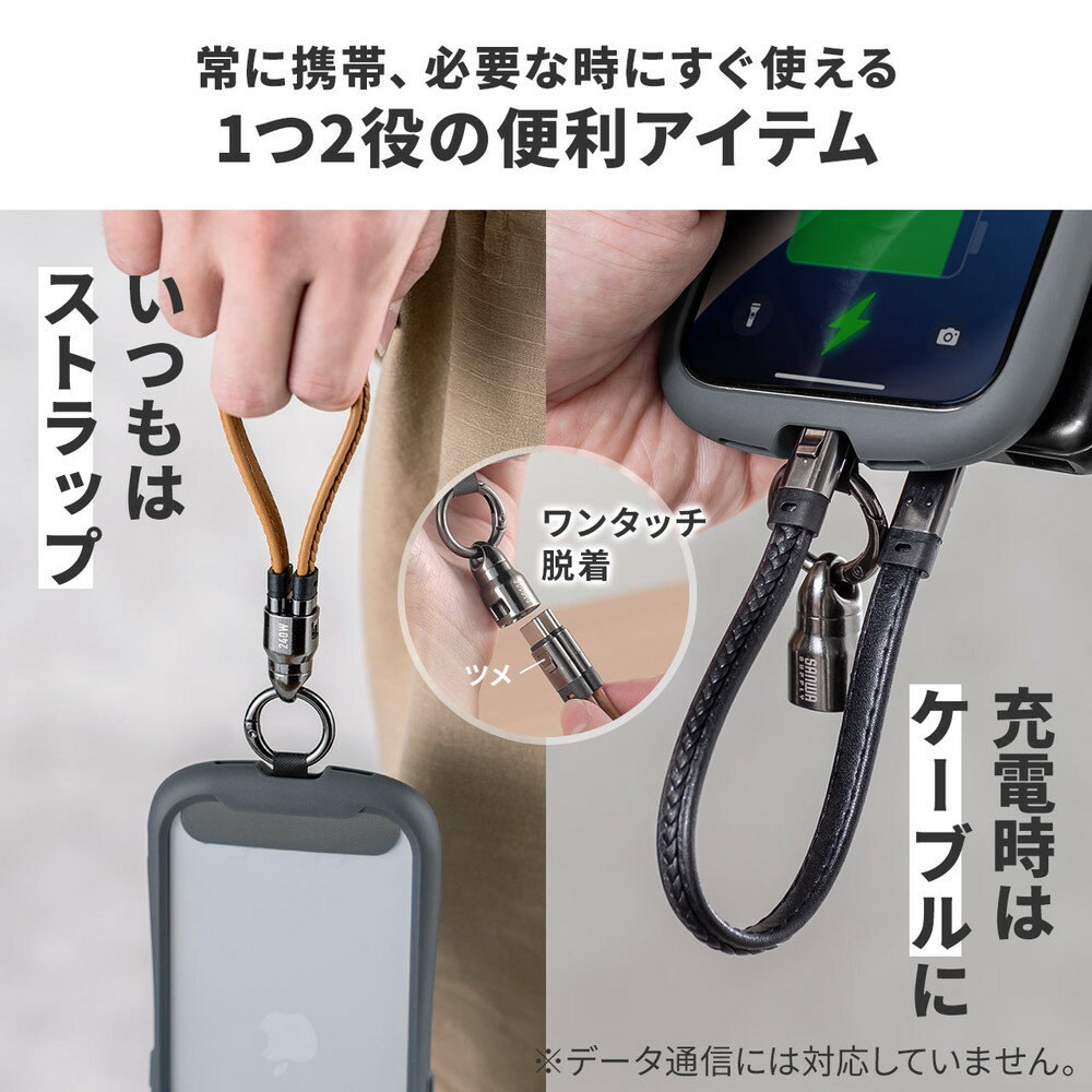 USB Type-C ストラップ USBケーブ...の紹介画像3