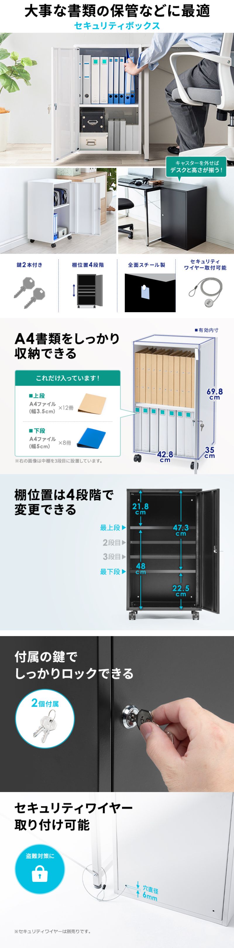 楽天市場】【最大1000円OFFクーポン配布中】セキュリティボックス 鍵