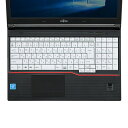 【5/1限定ポイント7倍（要エントリ)＋最大1000円オフクーポン】ノート用キーボードカバー 富士通 LIFEBOOK Aシリーズ用 FA-NLIFEA2W サンワサプライ