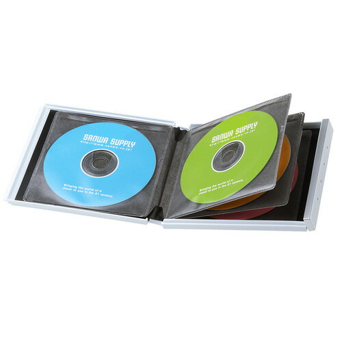 【最大2000円OFFクーポン配布中】【訳あり 新品】ディスクケース メディア CD DVD ブルーレイ対応 8枚まで収納 ホワイト 保護 保管 ハードタイプ ...