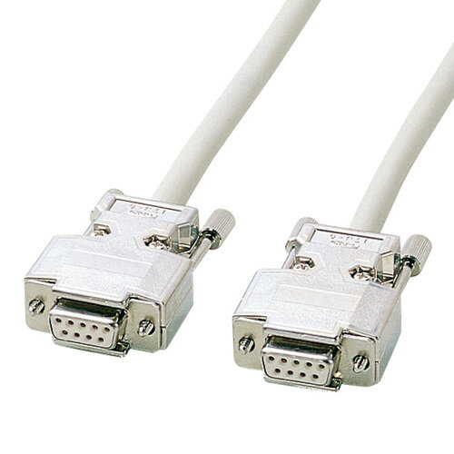 【最大2000円OFFクーポン配布中】【訳あり 新品】RS-232Cケーブル D-sub9pin クロス 10m KRS-403XF10N サンワサプライ ※箱...