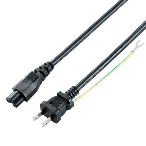 【最大2000円OFFクーポン配布中】【訳あり 新品】電源コード 3P ストレートプラグ 1m アース付き KB-DM3S-1 サンワサプライ ※箱にキズ、汚れ...