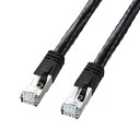 【最大3000円OFFクーポン配布中】【訳あり 新品】PoE LANケーブル CAT6 3m ブラック KB-T6POE-03BK サンワサプライ ※箱にキズ、汚れあり