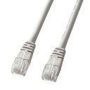 Cat 5eより線LANケーブル 1m ライトグレー KB-T5Y-01N サンワサプライ【ネコポス対応】