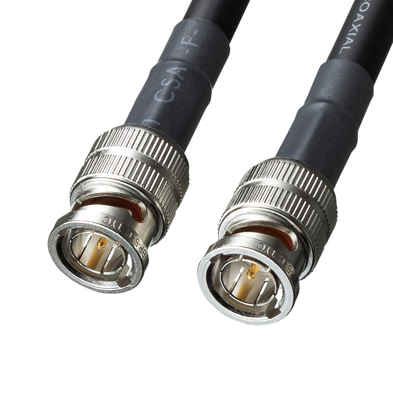 【最大2000円OFFクーポン配布中】【訳あり 新品】SDIケーブル HD-SDI/3G-SDI対応 3m KM-SDI03 サンワサプライ ※箱にキズ、汚れあ...