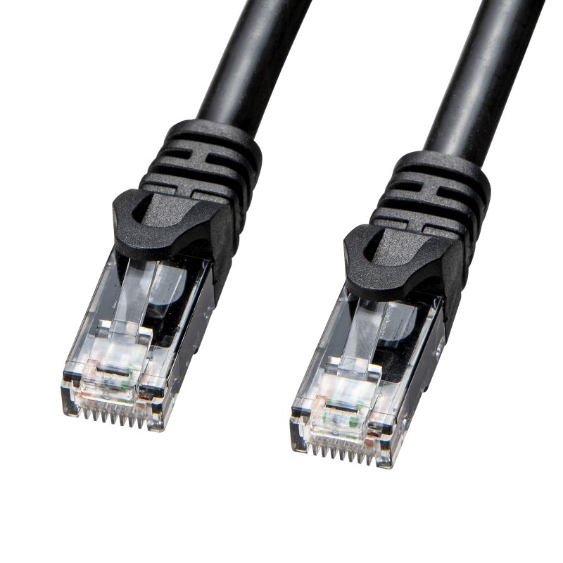 【最大2000円OFFクーポン配布中】【訳あり 新品】屋外用防水カテゴリ6A LANケーブル 20m ブラック KB-T6AWP-20BK サンワサプライ ※箱...