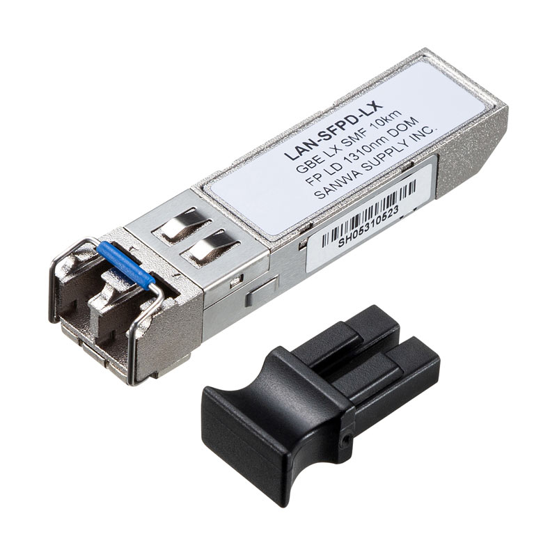 【訳あり 新品】SFP Gigabit用コンバータ LAN-SFPD-LX サンワサプライ ※箱にキズ、汚れあり