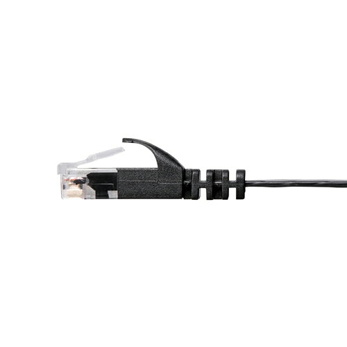 フラットLANケーブル CAT6 0.5m ブラック LA-FL6-005BK サンワサプライ esupply-10043648 イーサプライ 楽天市場店 サンプル画像3
