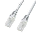 【最大777円OFFクーポン配布中】【訳あり 新品】ツメ折れ防止CAT5eLANケーブル 1m ホワイト LA-Y5TS-01 サンワサプライ ※箱にキズ、汚れ...