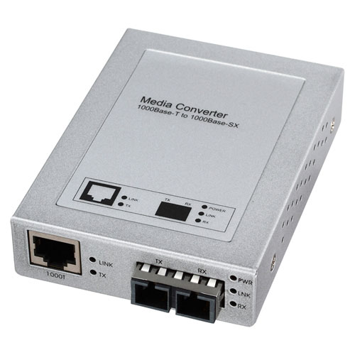 【訳あり 新品】光メディアコンバータ 1000BASE-T-1000BASE-SX/LX LAN-EC212C サンワサプライ ※箱にキズ、汚れあり