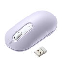 【訳あり 新品】ワイヤレスマウス 無線 2.4GHz ブルーLED 静音 薄型小型 持ち運び かわいい 3ボタン 左右対称 DPI切替 パーブル MA-WBS3...
