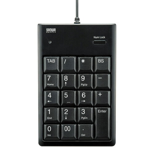 【最大2000円OFFクーポン配布中】【訳あり 新品】USBテンキー 薄型 ブラック NT-16UBKN サンワサプライ ※箱にキズ、汚れあり