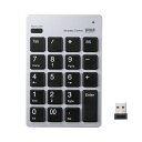 【訳あり 新品】ワイヤレステンキー USB TAB付 電池 NumLock非連動 シルバー NT-WL20SV サンワサプライ ※箱にキズ 汚れあり