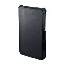 【訳あり 在庫処分】MeMO Pad ソフトレザーケース(ME176C専用・ブラック) PDA-TABMEM1BK サンワサプライ