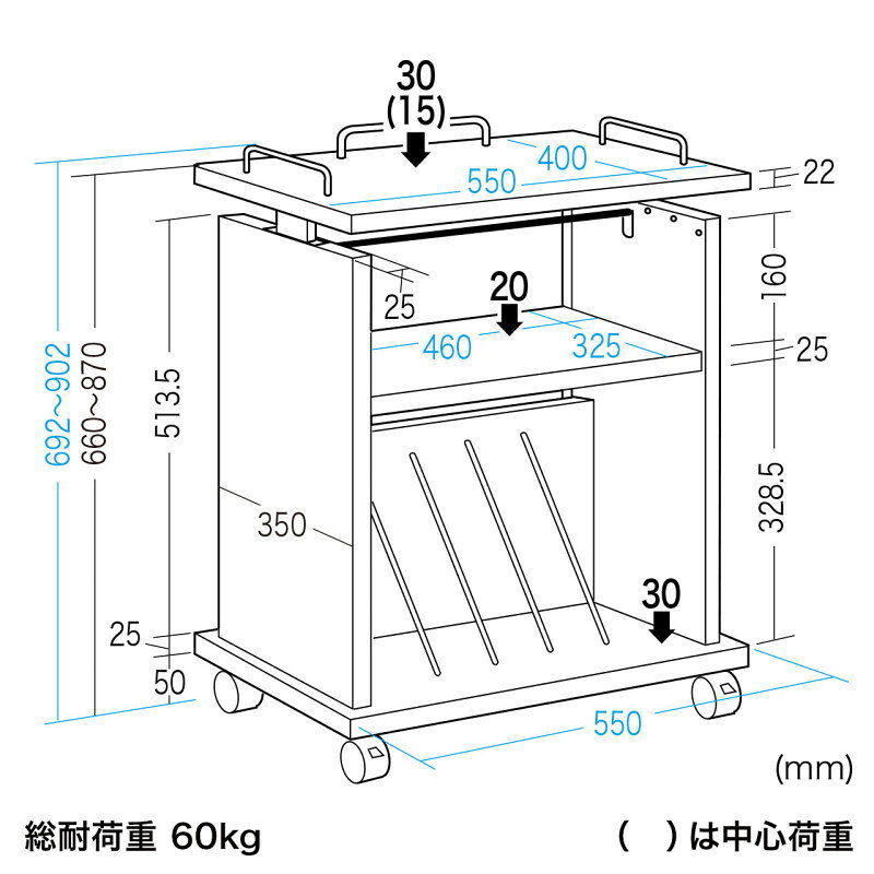 プロジェクター台 PR-5 サンワサプライ【訳あり 新品】
