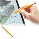 タッチペン 導電繊維 オレンジ 鉛筆型 スマホ タブレット PDA-PEN51D サンワサプライ【ネコポス対応】