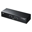 【5/1限定ポイント7倍(要エントリ)+最大1000円オフクーポン】【訳あり 新品】パソコン自動切替器 4:1 PS/2 USB両対応 SW-KVM4UP サン...