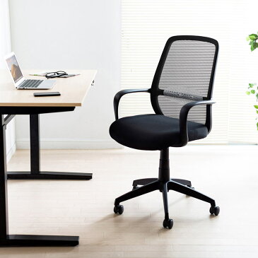 【訳あり 新品】メッシュチェア オフィス ランバーサポートつき ブラック SNC-T157BK サンワサプライ ※箱にキズ、汚れあり