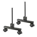 【最大2000円OFFクーポン配布中】パーティションブース用固定金具 SPT-PB用 T字型金具+キャスターセット SPT-PBKG1 サンワサプライ