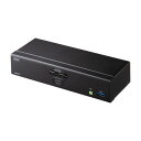 【5/1限定ポイント7倍(要エントリ)+最大1000円オフクーポン】【訳あり 新品】4K対応HDMIパソコン自動切替器 KVMスイッチ USB3.2 Gen1対...