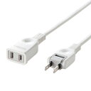 【訳あり 新品】電源延長コード 2Pタイプ 3m TAP-EX2103 サンワサプライ ※箱にキズ、汚れあり