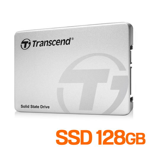 【5/30限定！全品ポイント10倍】SSD 128GB SATA-III 6Gb/s MLC NANDフラッシュメモリ 2.5インチ 内蔵 トランセンド TS128GSSD370S【受注発注品】